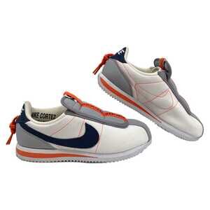 Nike White Gray Kendrick Lamar Cortez Sneakers | Size 5.5
